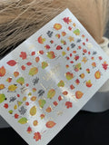 Foil Nail slider decals on any background CF_282