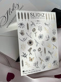 Foil Nail slider decals on any background 185