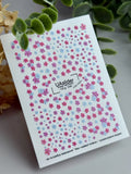 Nail slider decals on any background NCg_048