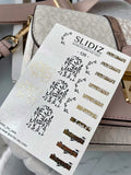 Foil Nail slider decals on any background 139