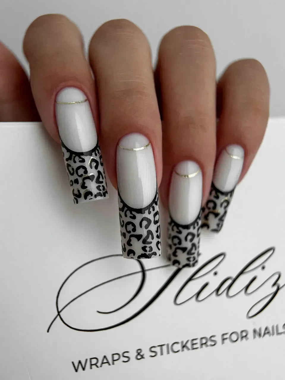 Foil Nail slider decals on any background 228