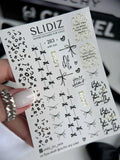 Foil Nail slider decals on any background 283