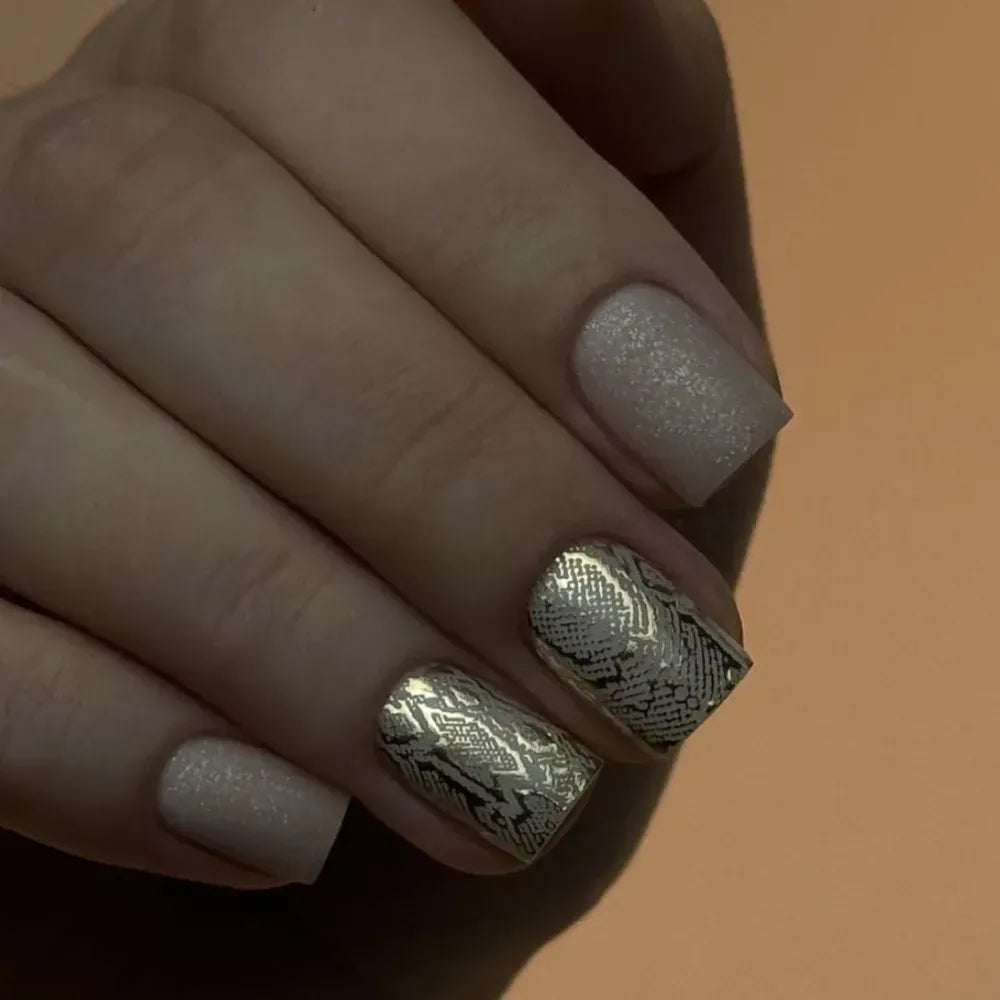 Foil Nail slider decals on any background 268