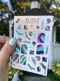 Foil Nail slider decals on any background 161