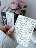 Nail slider decals on any background 209