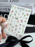 Nail slider decals on any background 276