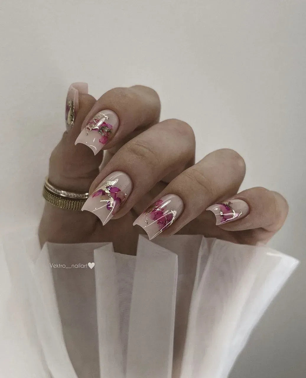 Foil Nail slider decals on any background 104