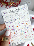 Foil Nail slider decals on any background 245