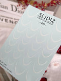 Nail slider decals on any background 247