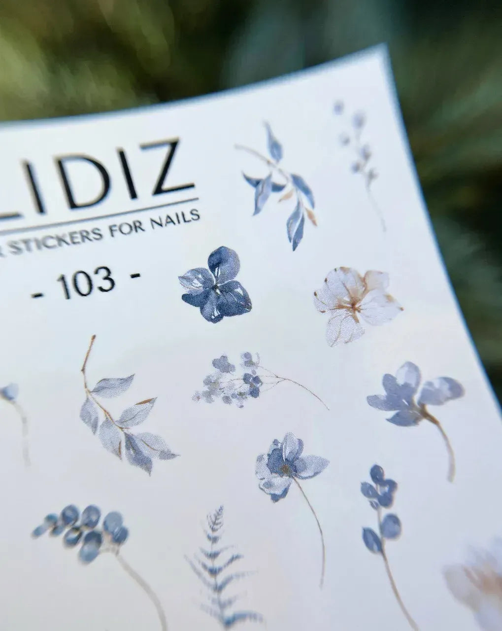Nail slider decals on any background 103