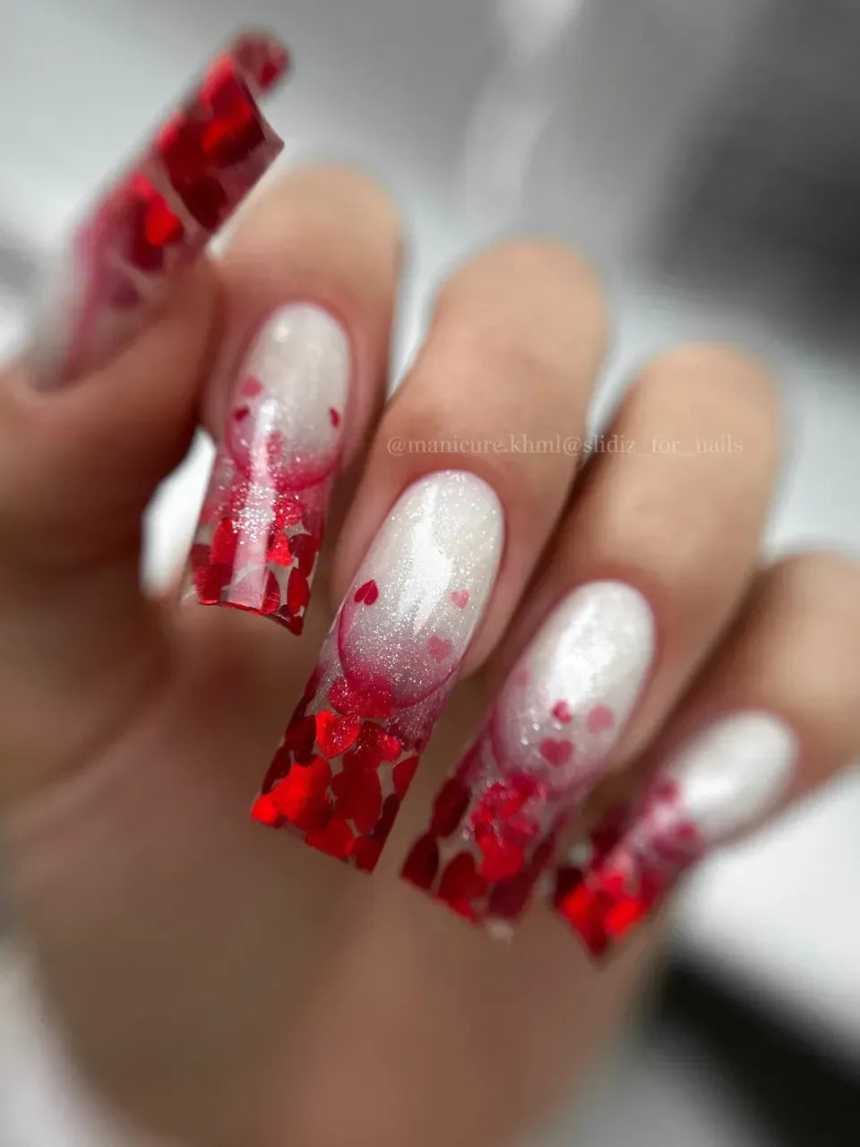 Nail slider decals on any background 282