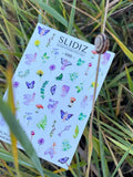Nail slider decals on any background 090