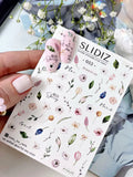 Nail slider decals on any background 053