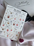 Foil Nail slider decals on any background 182