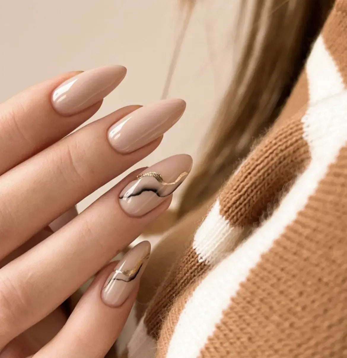 Foil Nail slider decals on any background 112