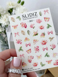 Nail slider decals on any background 285