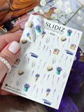 Nail slider decals on any background 059
