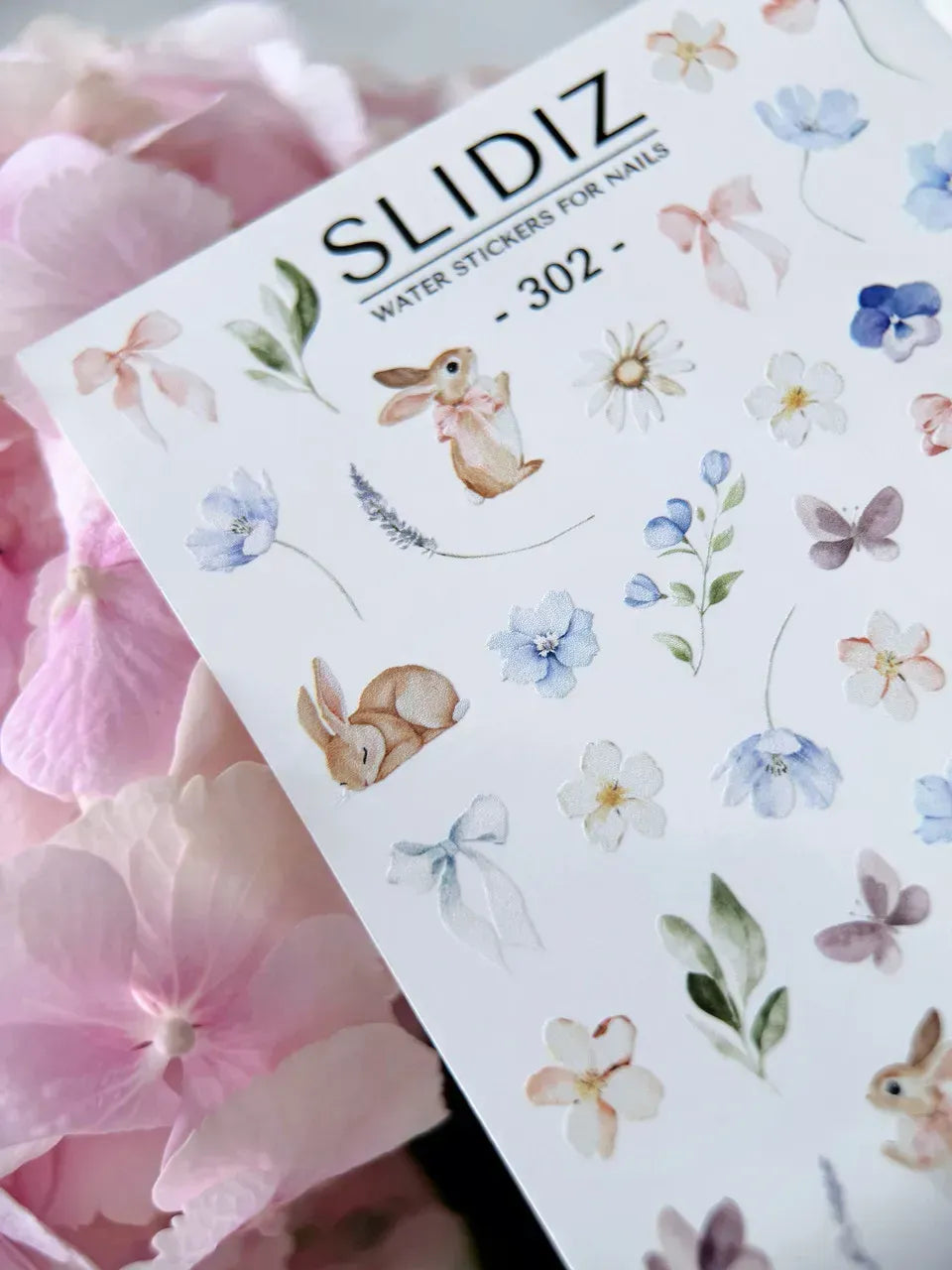 Nail slider decals on any background 302