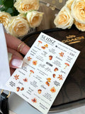 Nail slider decals on any background 330