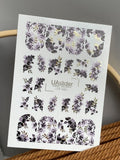 Foil Nail slider decals on any background CF_593