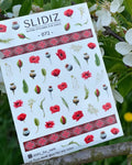 Nail slider decals on any background 072
