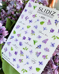 Nail slider decals on any background 075