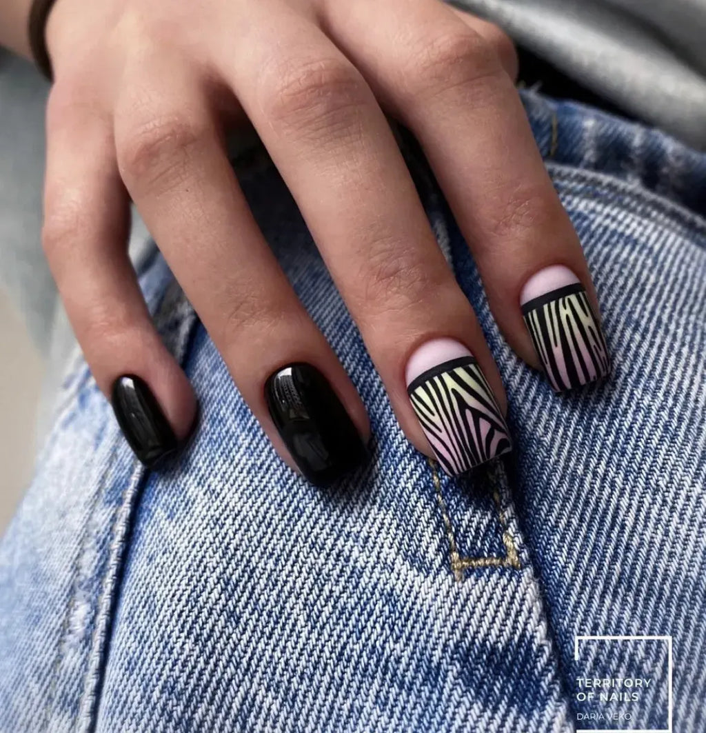 Nail slider decals on any background 038