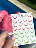 Nail slider decals on any background 234
