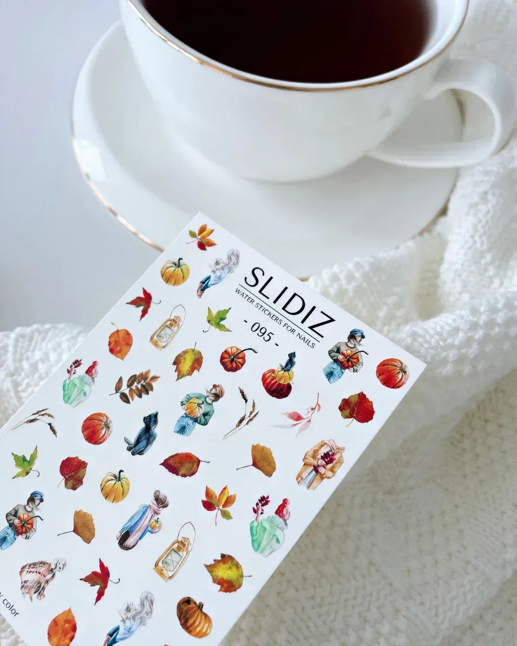 Nail slider decals on any background 095