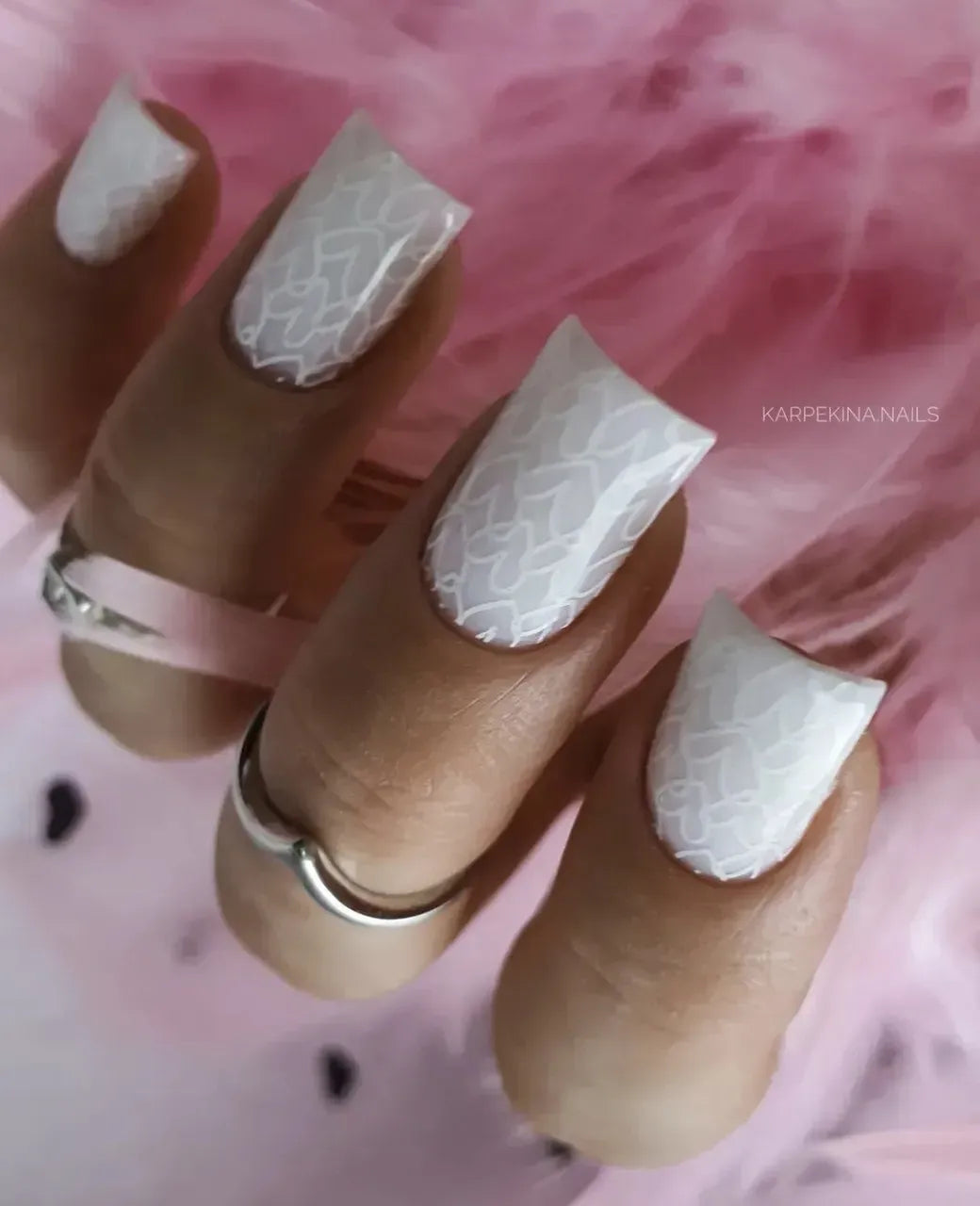 Nail slider decals on any background 163