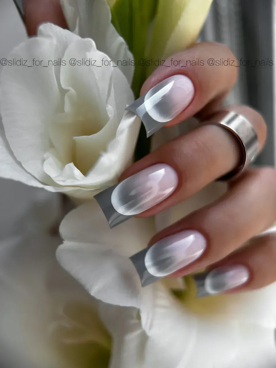 Nail slider decals on any background 235