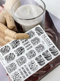 Nail slider decals on any background 038