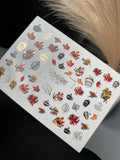 Foil Nail slider decals on any background CF_280