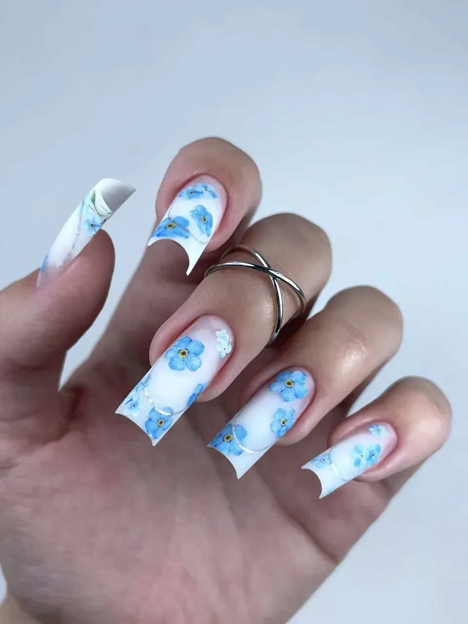 Nail slider decals on any background 208