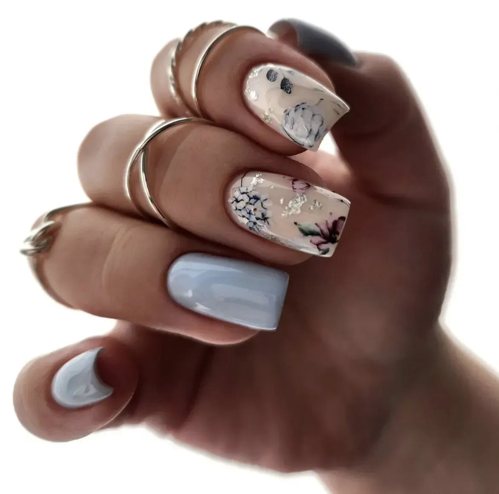 Nail slider decals on any background 064