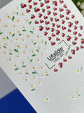 Nail slider decals with no excess film NCg_054