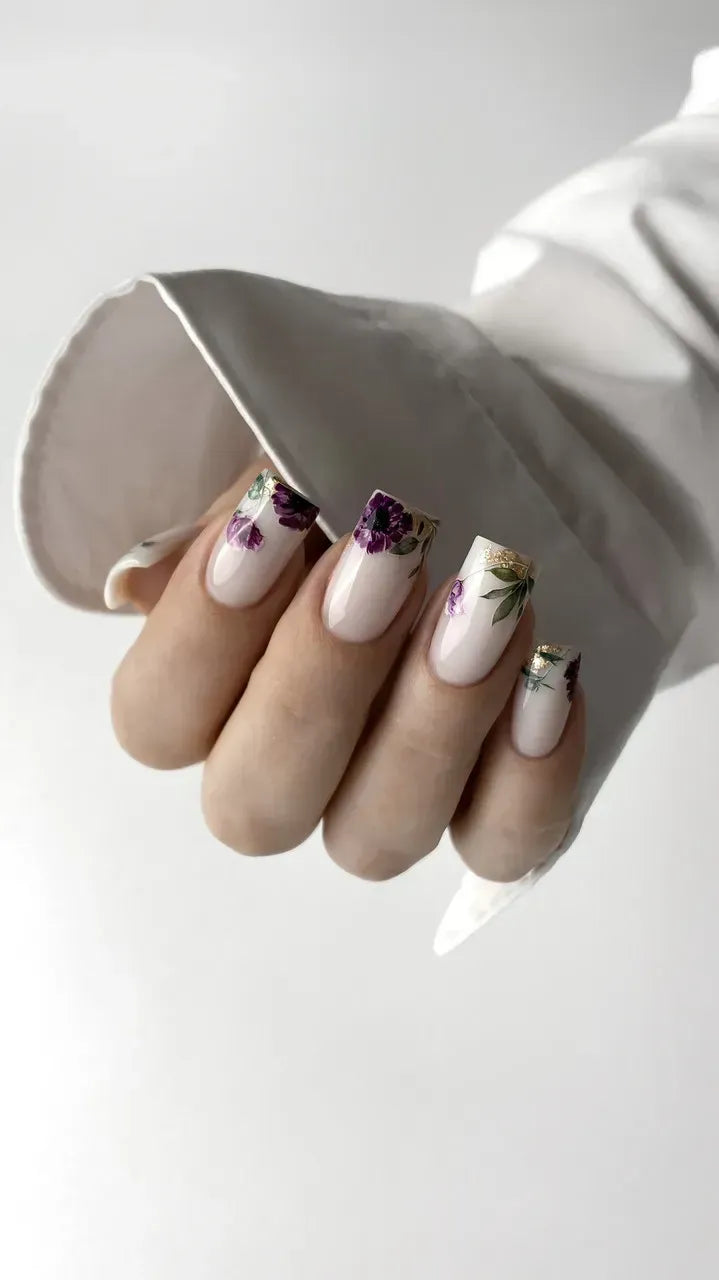 Nail slider decals on any background 134