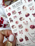 Foil Nail slider decals on any background 238