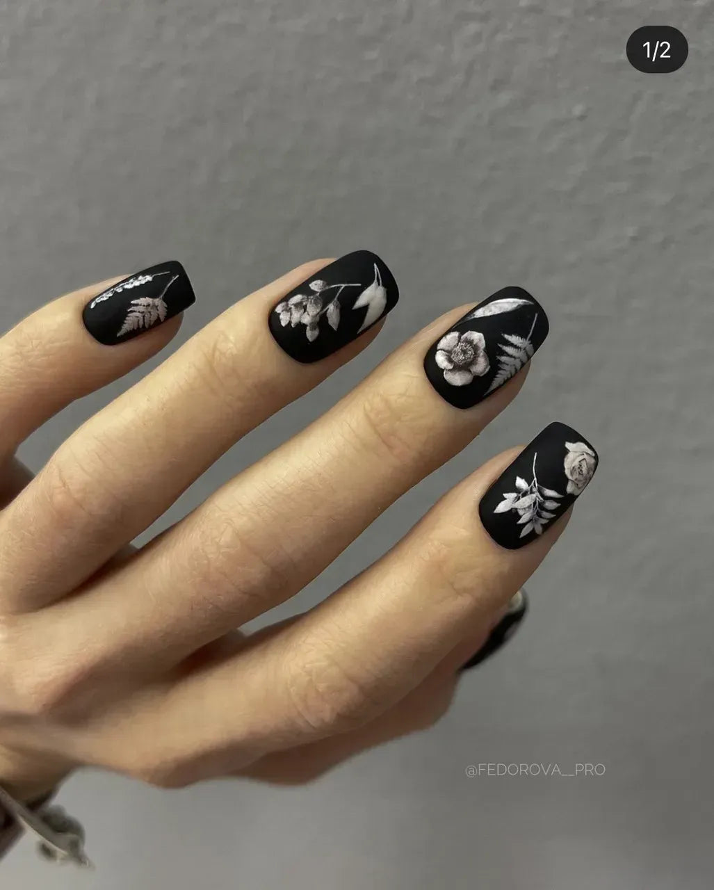 Nail slider decals on any background 033