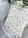 Nail slider decals on any background 133