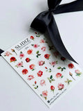 Nail slider decals on any background 274