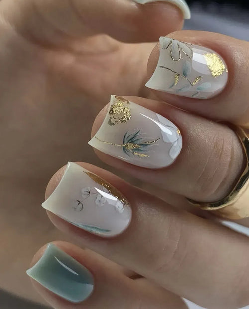 Foil Nail slider decals on any background 102