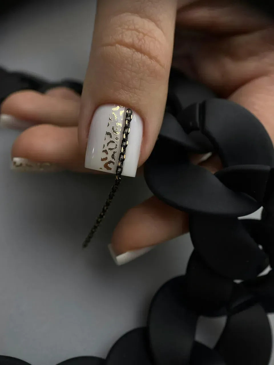 Foil Nail slider decals on any background 107