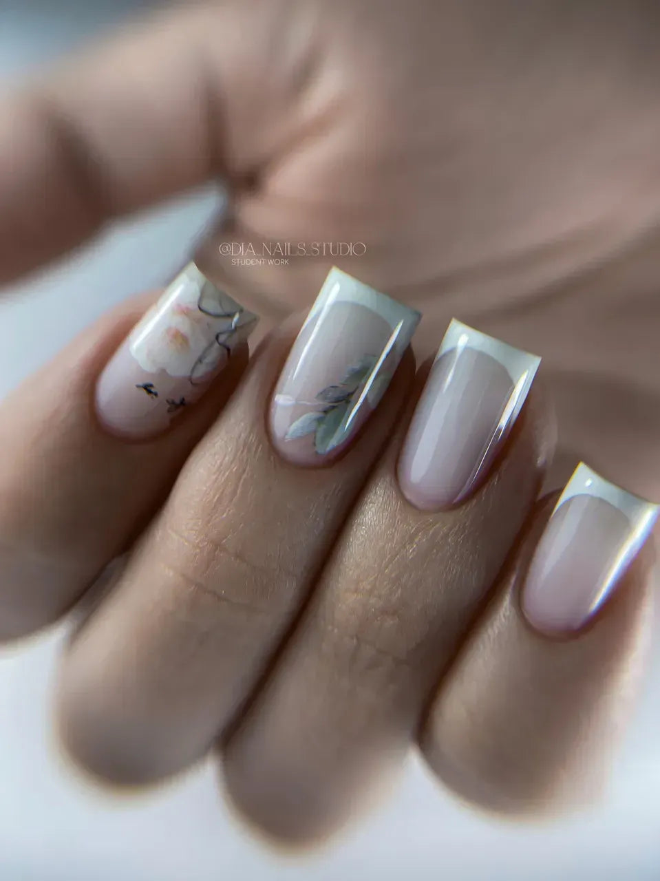 Nail slider decals on any background 133