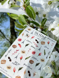 Nail slider decals on any background 149