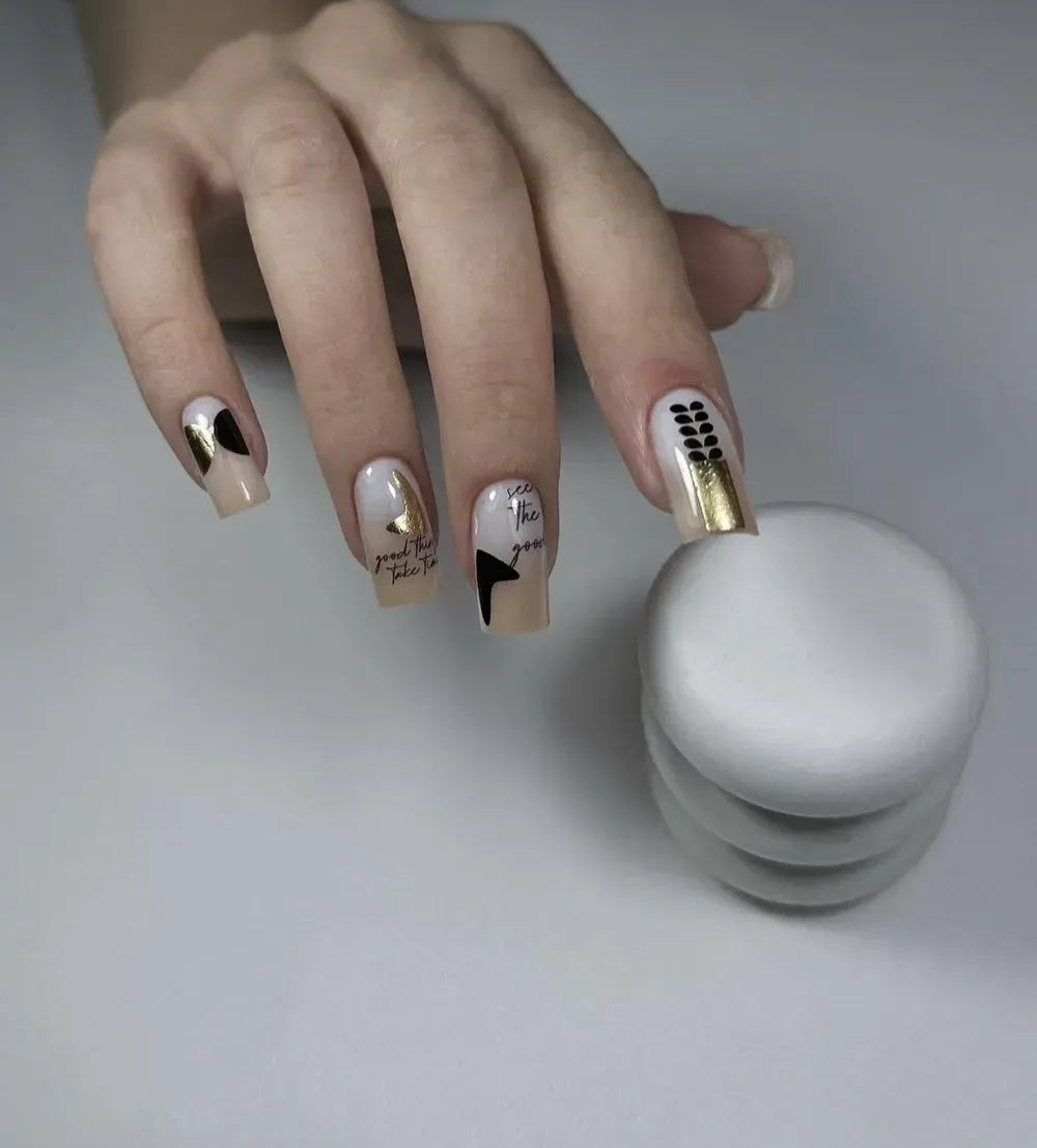 Foil Nail slider decals on any background 108