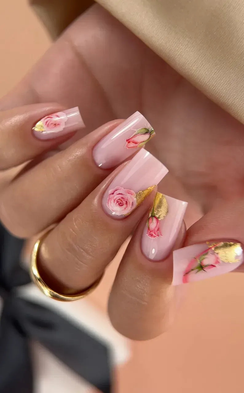 Nail slider decals with no excess film NC008
