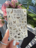Foil Nail slider decals on any background 160