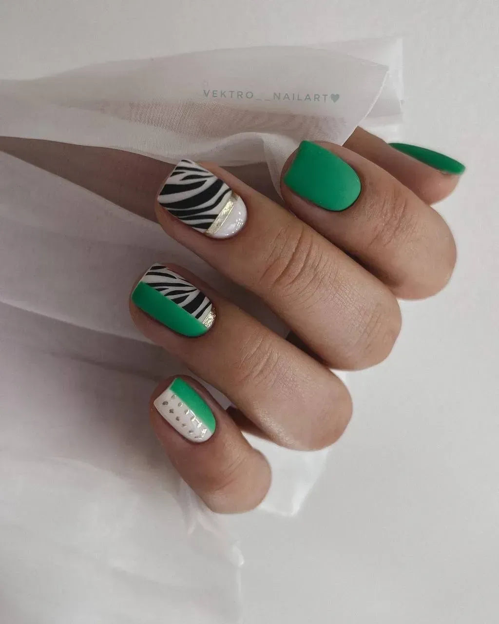 Foil Nail slider decals on any background 131