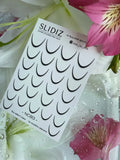 Nail slider decals with no excess film NC013
